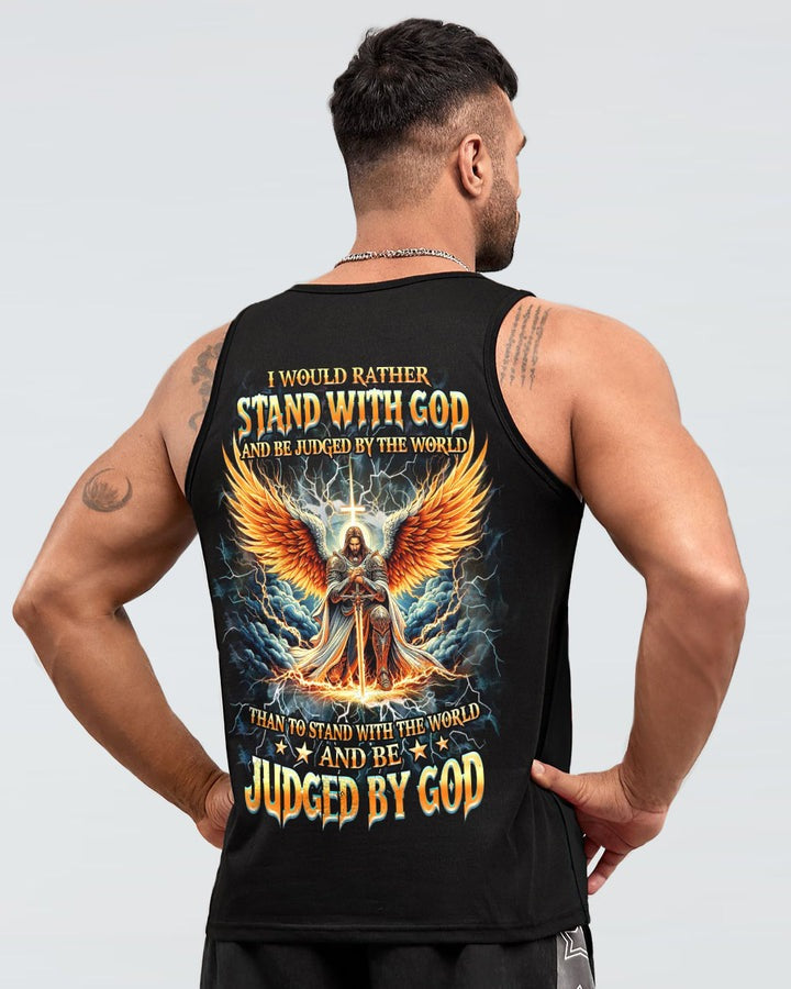 IWouldRatherStandWithGod Men_sAllOverPrintShirt_13