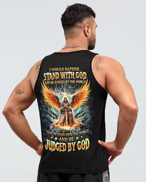 I Would Rather Stand With God - Men's All Over Print Shirt - AT4080523