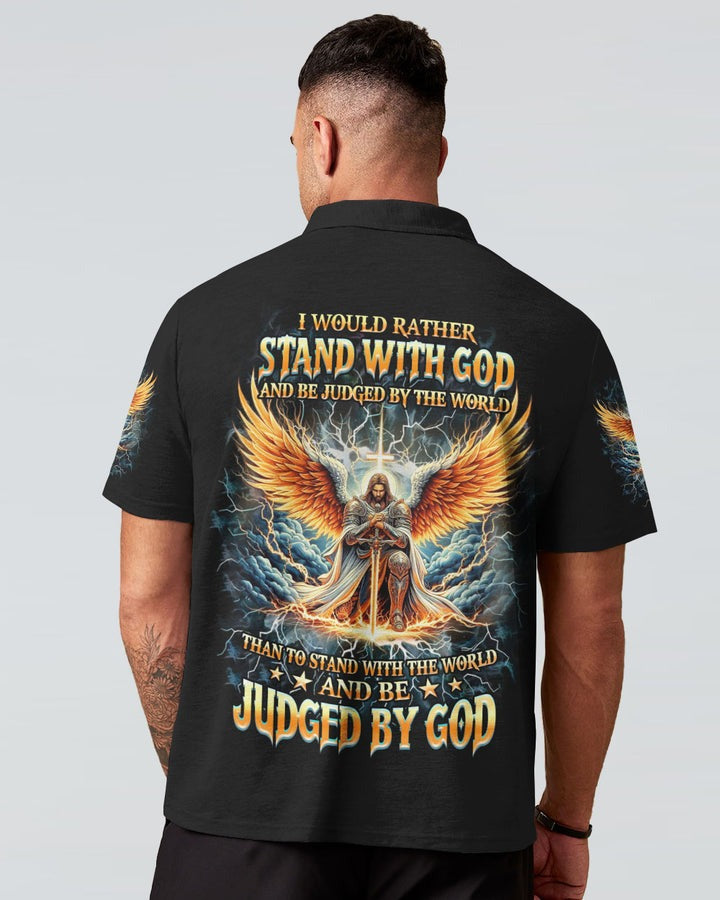 IWouldRatherStandWithGod Men_sAllOverPrintShirt_6