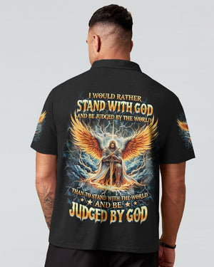 I Would Rather Stand With God - Men's All Over Print Shirt - AT4080523