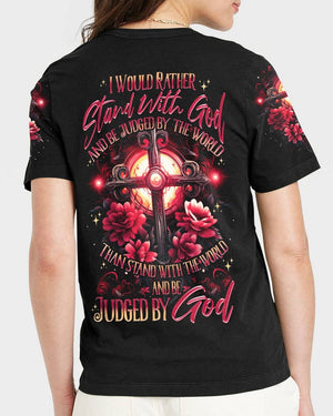 I Would Rather Stand With God - Women's All Over Print Shirt - AT4080530