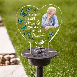 Always On My Mind - Personalized Memorial Photo Ornament CU4092622