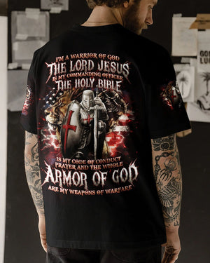 I'm A Warrior Of God - Men's All Over Print Shirt - AT4080520