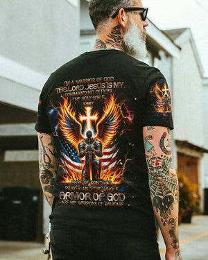 I'm A Warrior Of God - Men's All Over Print Shirt - AT407013