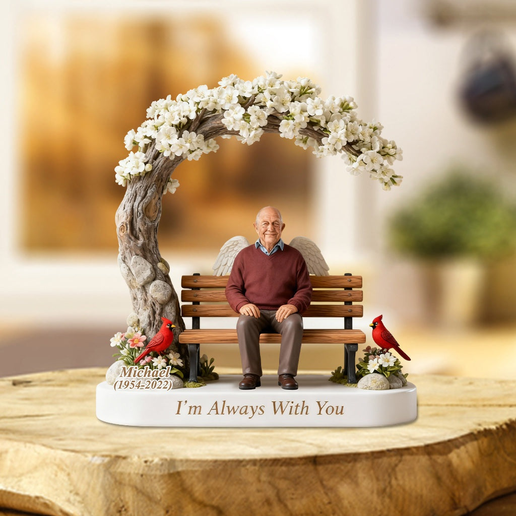 I_m_Always_With_You_ _Personalized_Memorial_Custom_Shaped_Acrylic_Plaque_3