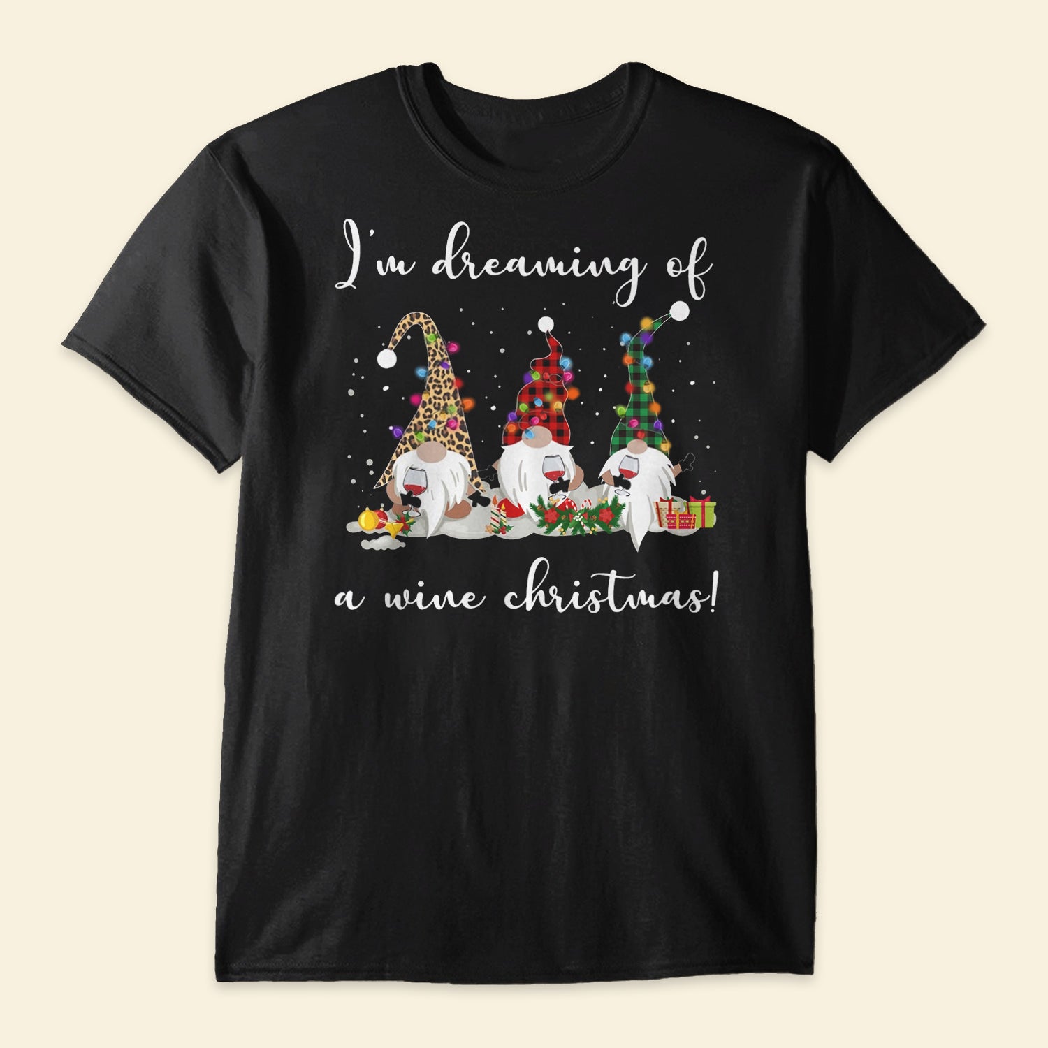 Im Dreaming Of A Wine Christmas - Shirt