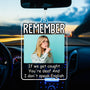 If We Get Caught Personalized Car Photo Ornament_3_601f9cc3 75fa 4643 a010 d4eb5854d7aa