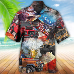 Jeep Independence Day America - Hawaiian Shirt