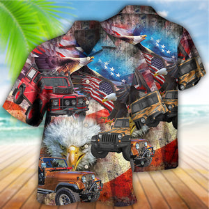 Jeep Independence Day America - Hawaiian Shirt