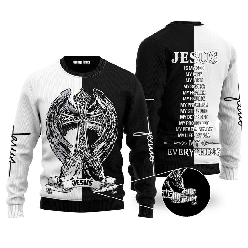 Jesus Easter Ugly Christmas Sweater For Men & Women