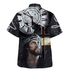 Jesus Clock Hawaiian Shirt