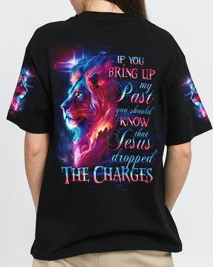 Jesus Dropped The Charges Lion - Women's All Over Print Shirt - AT4080504