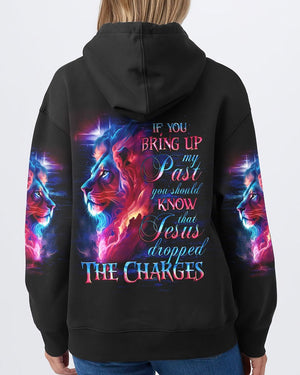 Jesus Dropped The Charges Lion - Women's All Over Print Shirt - AT4080504