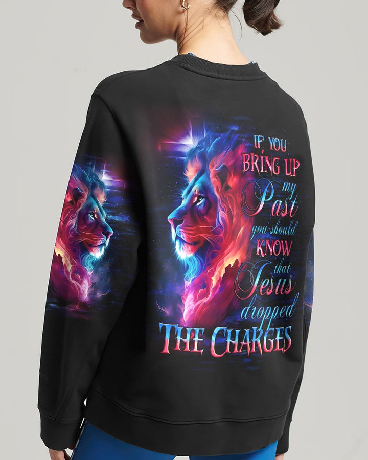 JesusDroppedTheChargesLion Women_sAllOverPrintShirt_8