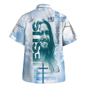 Jesus He Leads Me Beside Quiet Water Hawaiian Shirt