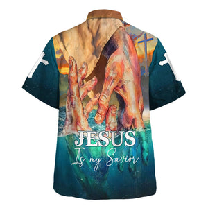 Jesus Hold Your Hand - Jesus Is My Savior Hawaiian Shirt