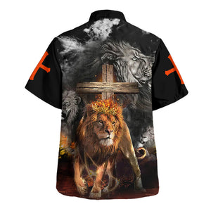 Jesus In My Life Lion Hawaiian Shirt