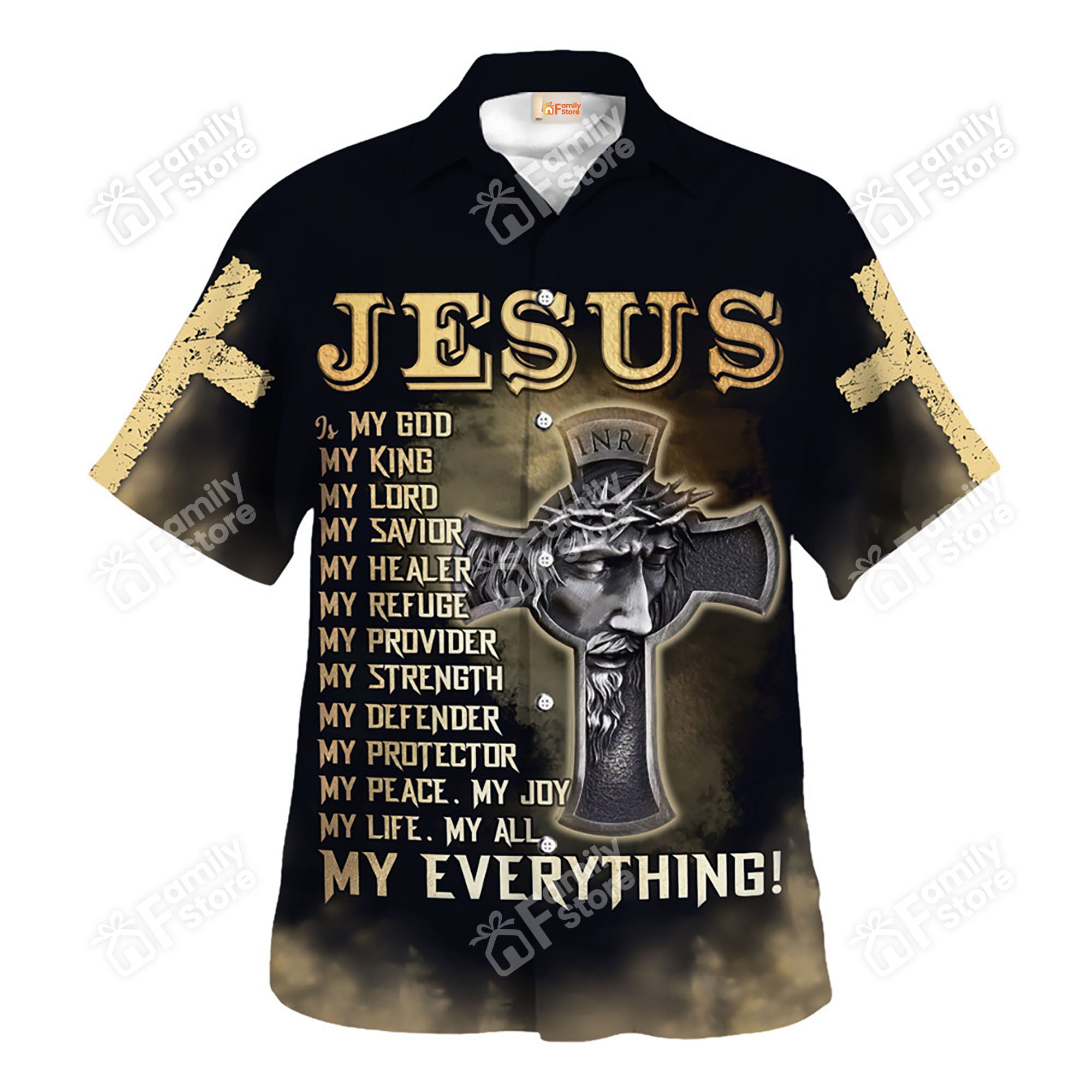 Jesus Is My Protector My Joy My Everything Hawaiian Shirt