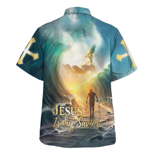 Jesus Is My Savior - The Hand Of God Hawaiian Shirt