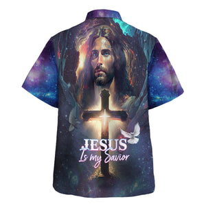 Jesus Is My Savior Galaxy Hawaiian Shirt