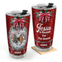 JesusIsReasonForTheSeasonPersonalizedStainlessSteelTumbler_6
