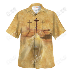 Jesus My God That Is Who You Are Gold Hawaiian Shirt