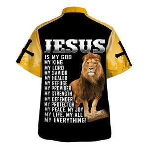 Jesus My Strength My Defender Hawaiian Shirt