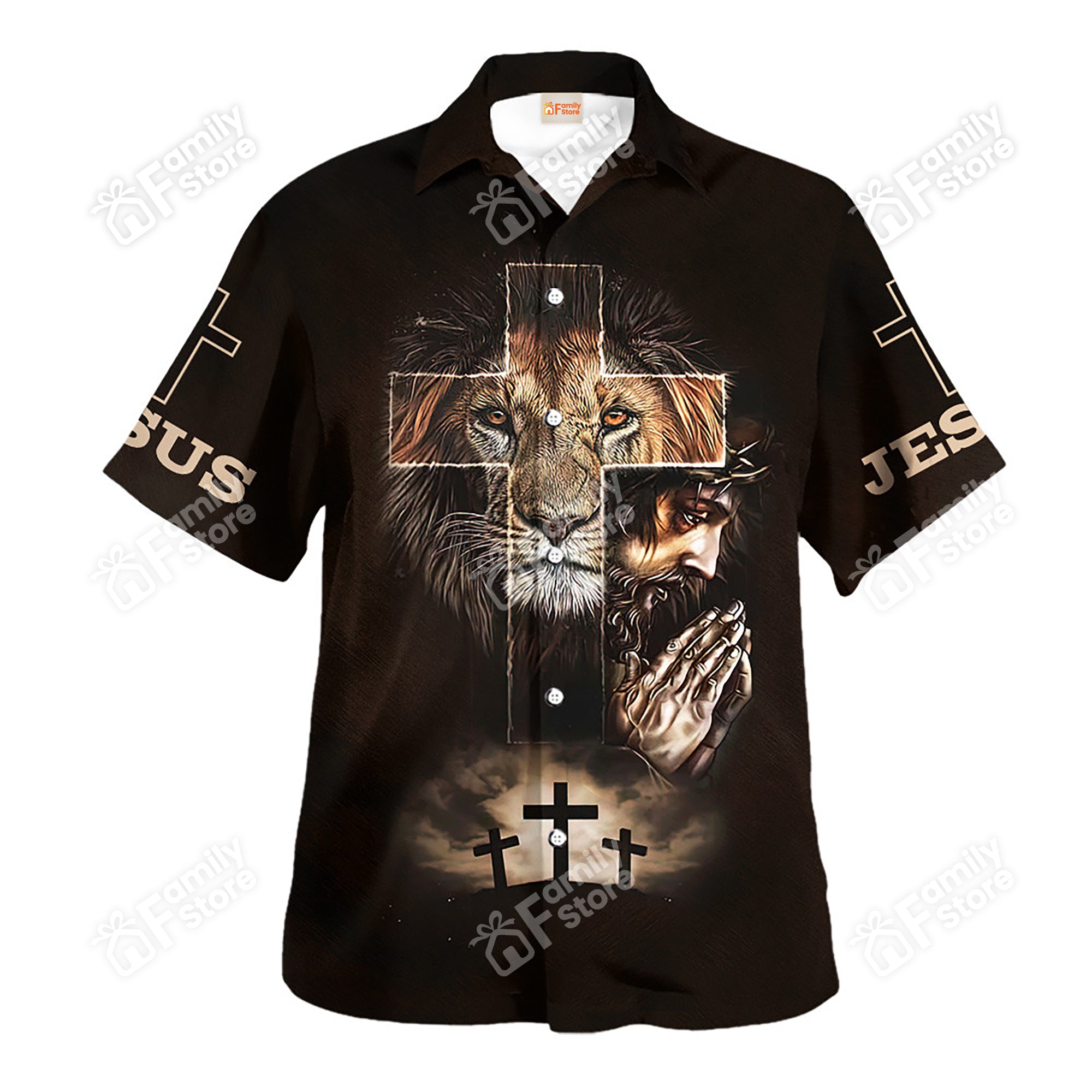 Jesus To Stand With The World And Be Judged God Hawaiian Shirt