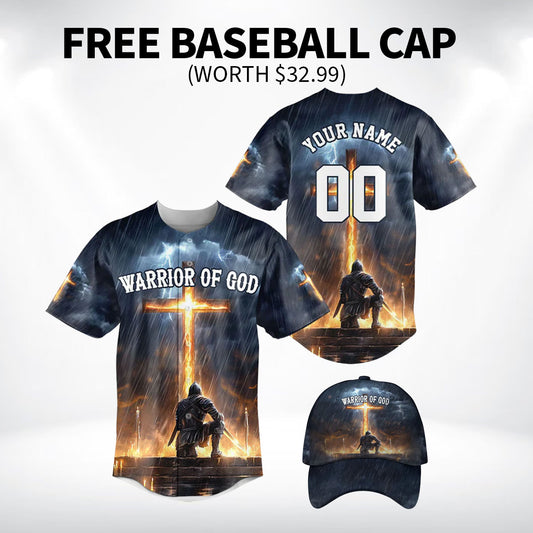 JesusWarriorOfGodBaseballJerseyBundle