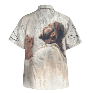 Jesus We Walk By Faith Not By Sight Hawaiian Shirt