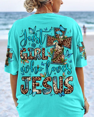 Just A Girl Who Loves Jesus - Women's All Over Print Shirt - AT4080505