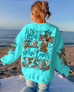 Just A Girl Who Loves Jesus - Women's All Over Print Shirt - AT4080505