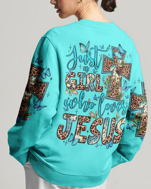 Just A Girl Who Loves Jesus - Women's All Over Print Shirt - AT4080505