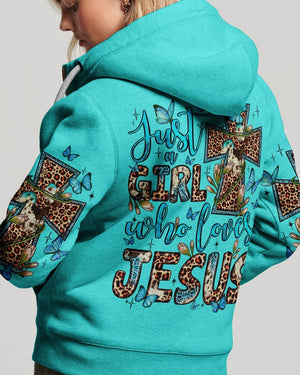 Just A Girl Who Loves Jesus - Women's All Over Print Shirt - AT4080505