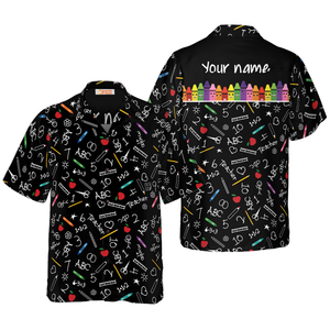 Kindergarten Teacher Custom Hawaiian Shirt