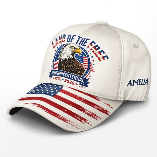 LandOfTheFreeIndependenceDay PersonalizedClassicCap MK1