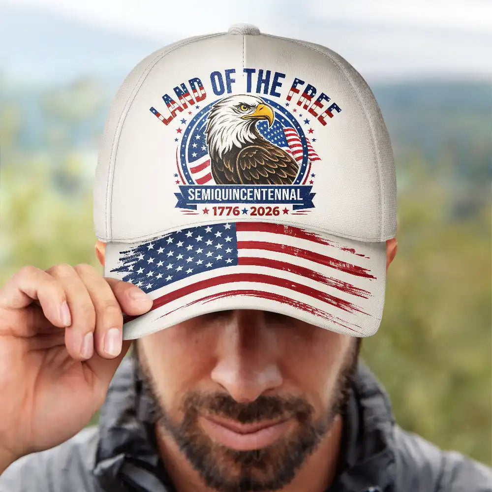 LandOfTheFreeIndependenceDay PersonalizedClassicCap MK3_Man