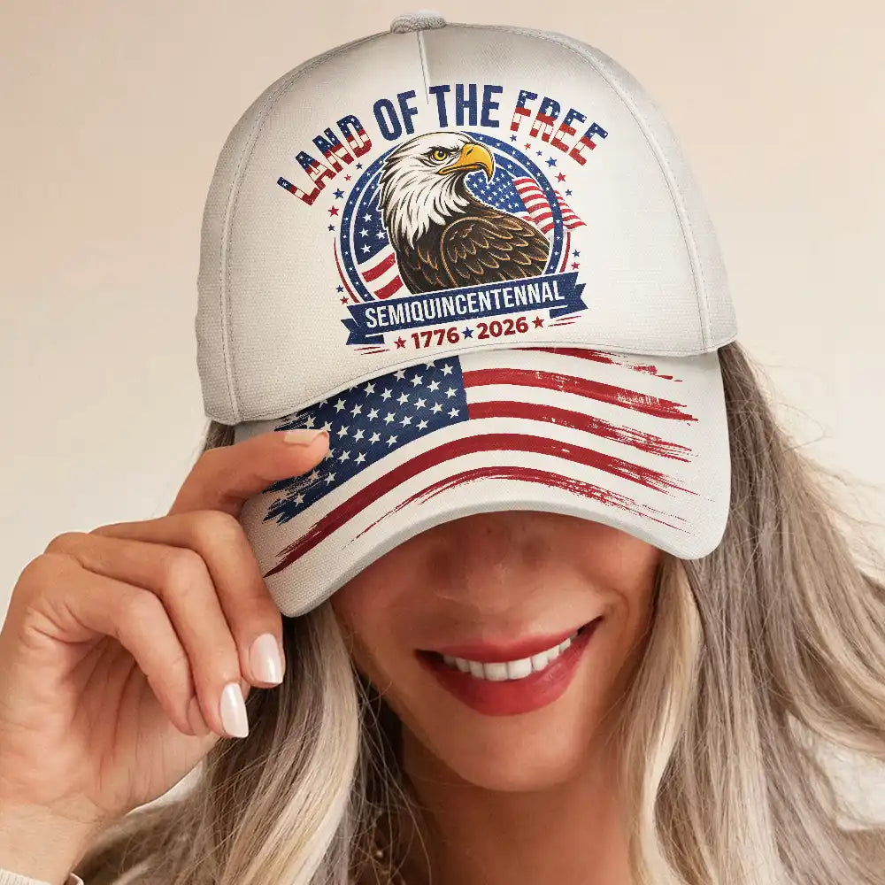 LandOfTheFreeIndependenceDay PersonalizedClassicCap MK3_Woman