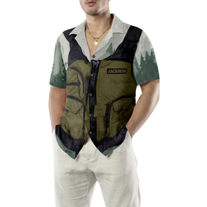 Life Vest Kayak & Fishing Custom Hawaiian Shirt