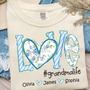Love grandmalife Personalized Grandma Shirt Floral Print Comfort Colors Tee Custom Grandmother Gift with Grandkids Names_Ivory_S 1 UbT2Q