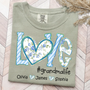 Love grandmalife Personalized Grandma Shirt Floral Print Comfort Colors Tee Custom Grandmother Gift with Grandkids Names_Sandstone_S 1 TMFKw