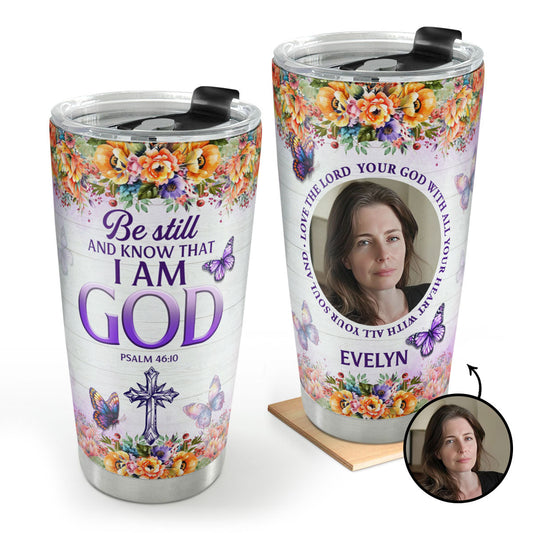 LoveTheLordYourGodPersonalizedStainlessSteelTumbler_1