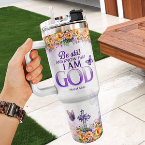 Love The Lord Your God | Personalized Stainless Steel Tumbler