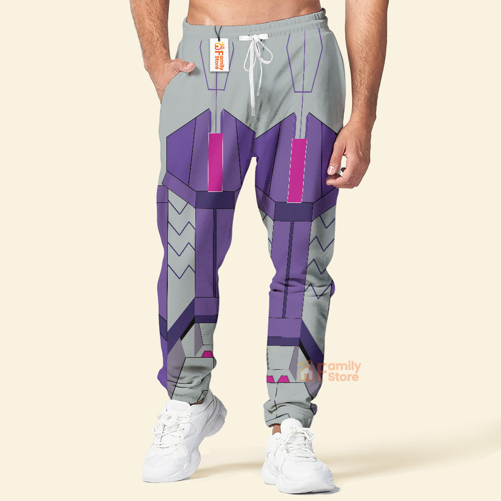 FamilyStore Transformers Shockwave Decepticons - Costume Cosplay Hoodie Sweatshirt Sweatpants