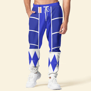 FamilyStore Blue Mighty Morphin Power Ranger Cosplay C2 - Hoodie Set, Sweatshirt, Sweatpants PRHS95