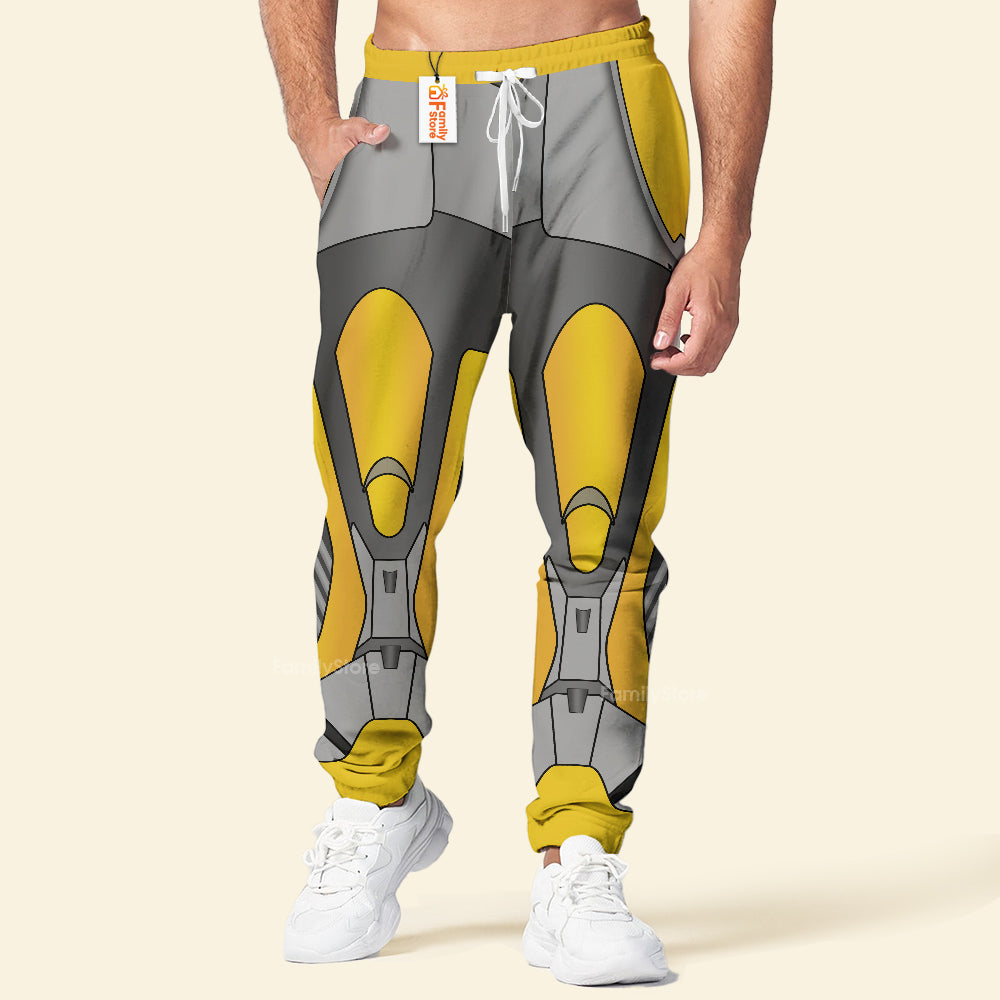 Transformers  Bumblebee - For Men And Women - Costume Cosplay Hoodie Sweatshirt Sweatpants