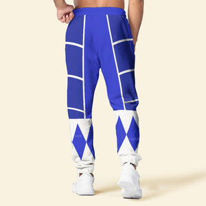 FamilyStore Blue Mighty Morphin Power Ranger Cosplay C2 - Hoodie Set, Sweatshirt, Sweatpants PRHS95