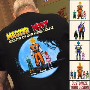 Master Daddy In Our House - Gift For Father's Day - Personalized TShirt