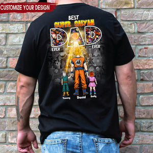 Dragon Ball A Saiyan Dad - Gift For Father's Day - Personalized TShirt