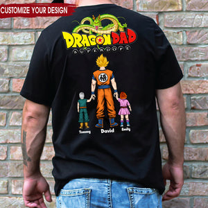 Dragon Ball Dad Superdope - Gift For Father's Day - Personalized TShirt